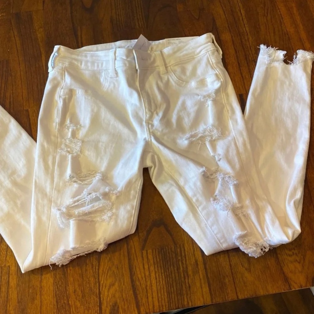 American Eagle White Ne(x)t Level Skinny